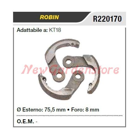 Frizione ROBIN decespugliatore KT18 R220170 | NewgardenParts.com