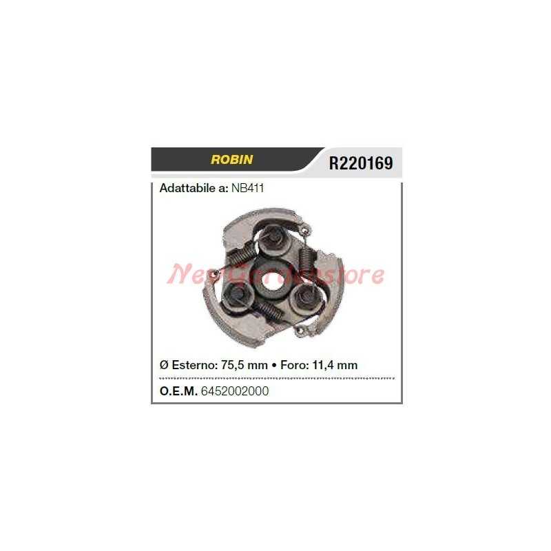 Embrayage ROBIN pour débroussailleuse NB411 R220169