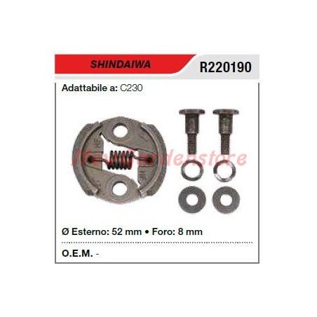 Frizione SHINDAIWA decespugliatore C230 R220190 | NewgardenParts.com