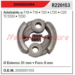 Embrague desbrozadora SHINDAIWA F18 T20 LT20 C20 TC1230 T230 R220153