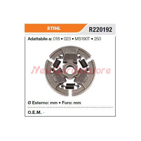 Frizione STIHL motosega 018 023 MS190T 250 R220192 | NewgardenParts.com