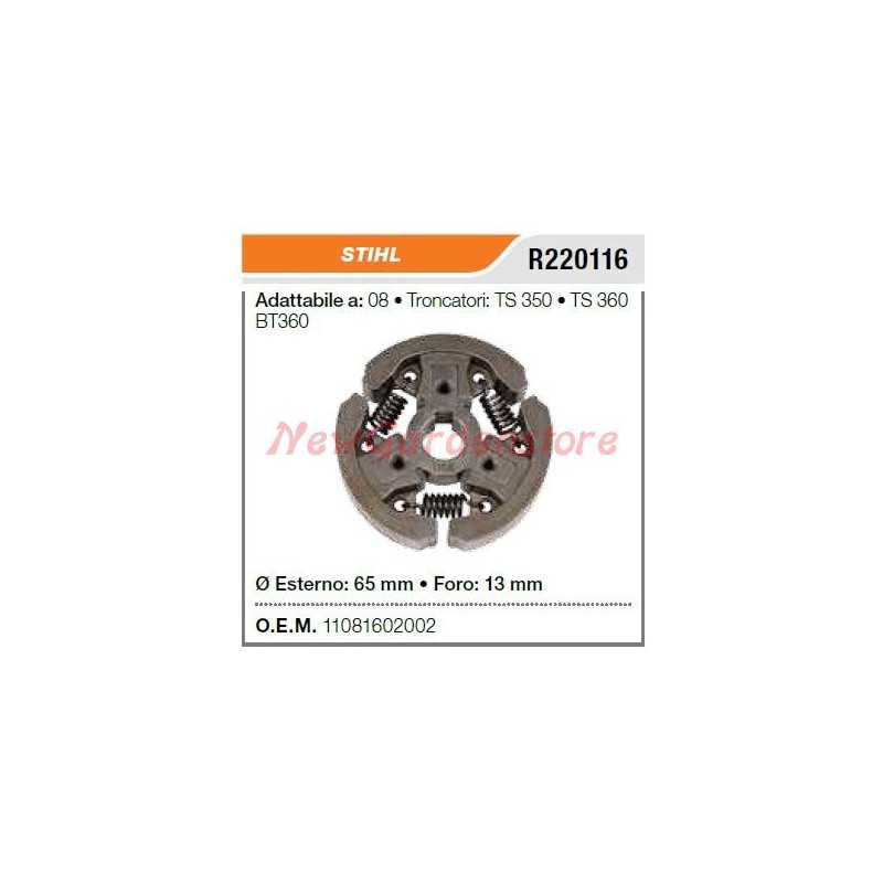 STIHL chainsaw clutch 08 cutter compatible TS350 360 1108-160-2002