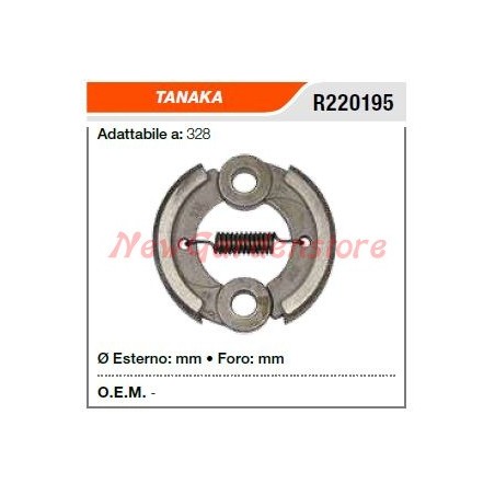 Frizione TANAKA motosega 328 R220195 | NewgardenParts.com