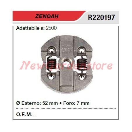 Frizione ZENOAH motosega 2500 R220197 | NewgardenParts.com