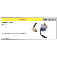 Acceleratore automatico cavo 70 cm DUCAR per generatore D 1000i | NewgardenParts.com