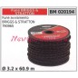 Fune avviamento briggs&stratton 790965 Ø 3.2 x 60.9m 020194