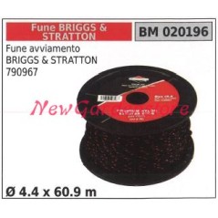 Fune avviamento briggs&stratton 790967 Ø 4.4 x 60.9m 020196 | NewgardenParts.com