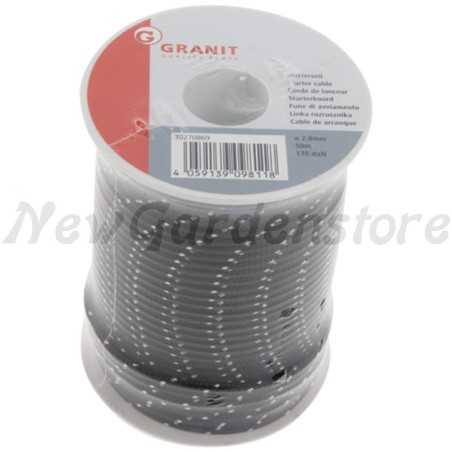 Starter rope Ø 2.8 mm roll 50 m for lawnmower, chainsaw trimmer | NewgardenParts.com