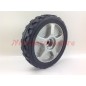 Aluminium wheel Ø 210mm GGP wheel assembly for lawnmower mower 381007383/1