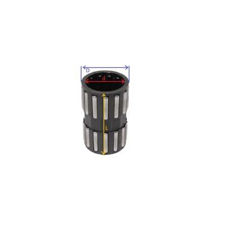 UNIVERSAL chainsaw roller cage inner Ø 12.9 mm outer Ø 15.5 mm L-23.6 mm | NewgardenParts.com