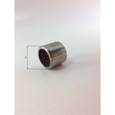 UNIVERSAL chainsaw roller cage inner Ø 14.4 mm outer Ø 19.1 mm L-15.7 mm | NewgardenParts.com