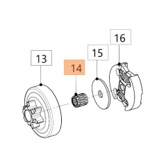 ORIGINAL OLEOMAC Nadelrollenkäfig für Kettensägenmodelle 931 - GS 41 - GSTH 240 50030372R | NewgardenParts.com