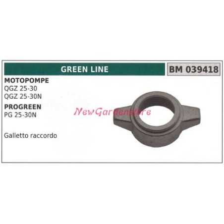 Conector manguera GREENLINE motobomba QGZ 25-30 QGZ 25-30N 039418 | NewgardenParts.com