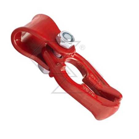 Rope/chain hook with eye grade 80 weight 0.65 Kg traction force 4500 daN | NewgardenParts.com