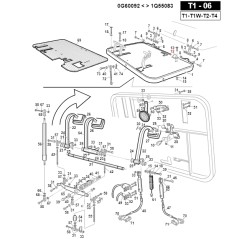 Gancio pedana TURBO1 TURBO4 ORIGINALE GIANNI FERRARI 01.50.00.5500 | NewgardenParts.com