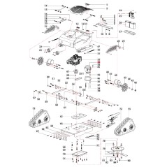 Generatore di corrente ORIGINALE BLUEBIRD trinciaerba FM 23-53 5040900040000 | NewgardenParts.com