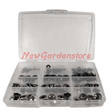 Sortiment Ringe und Kronenverschlüsse mit Kappen (Packung 180 St.) 321810 | NewgardenParts.com