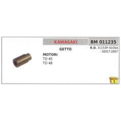 Getto carburatore KAWASAKI TD40 TD48 decespugliatore 31153P-6106A - 16017-2067 | NewgardenParts.com