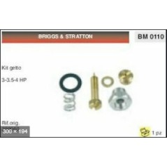 Getto del massimo spillo carburatore motore rasaerba BRIGGS & STRATTON 299060 | NewgardenParts.com