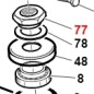 Ghiera M30x1.5 perno sterzo T5-6 ORIGINALE GIANNI FERRARI 01.40.00.3790