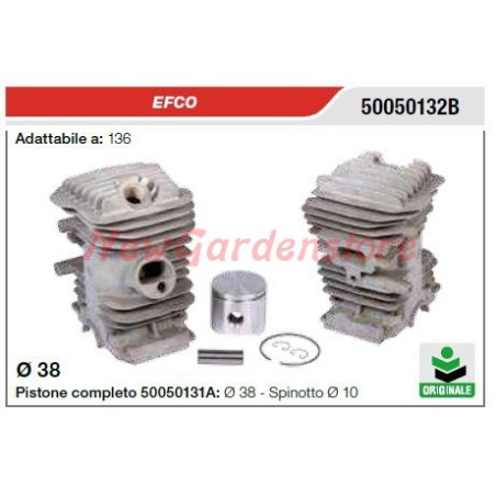 Cilindro pistone segmenti EFCO motosega 136 50050132B | NewgardenParts.com