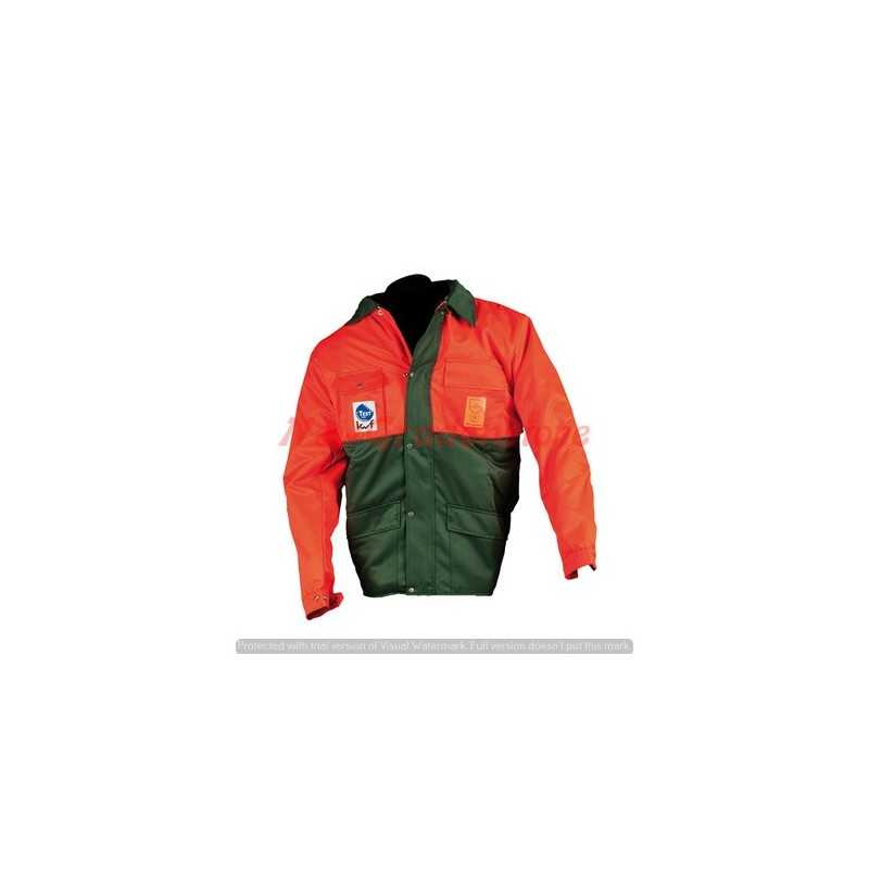 Schnittschutzjacke Gartenarbeit Forstwirtschaft Größe S 46/48