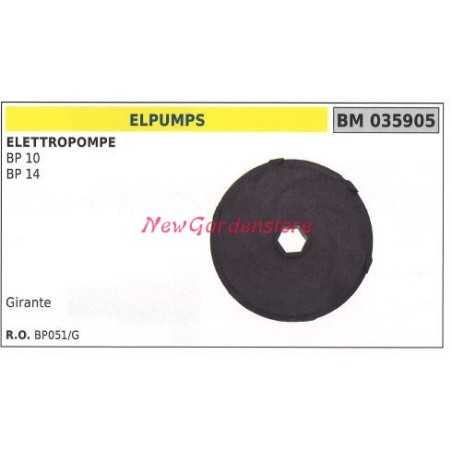 ELPUMPS Roue de pompe BP 10 14 035905 | NewgardenParts.com