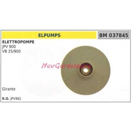 ELPUMPS roue JPV 900 VB 25/900 électropompe 037845 | NewgardenParts.com