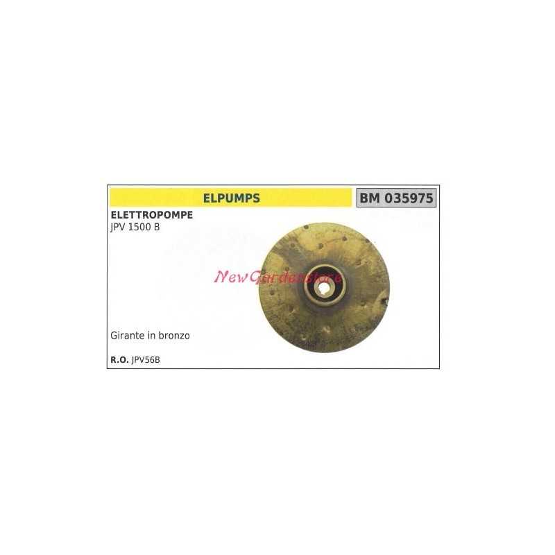 Bronze impeller ELPUMPS electric pump JPV 1500B 035975