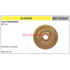 Girante pompa bronzo ELPUMPS elettropompa BP 1/4 035915 BP1-46 | NewgardenParts.com