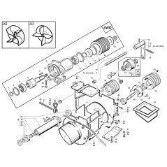 Girante turbina Di 300 mm ORIGINALE GIANNI FERRARI PZ95049391300 | NewgardenParts.com