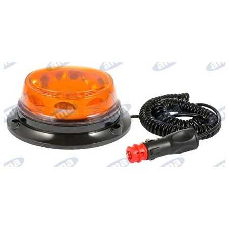 LED-Rundumleuchte magnetische Basis h 77mm L 145mm selbstfahrende Landmaschine 12-24V | NewgardenParts.com