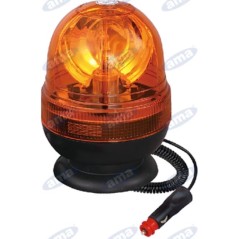 Halogen-Rundumleuchte 12V 55W Magnetfuß 169x127 mm Traktor Industriefahrzeug | NewgardenParts.com