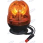 Halogen-Rundumleuchte 12V 55W Magnetfuß 169x127 mm Traktor Industriefahrzeug