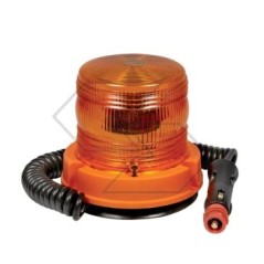 Girofaro lampeggiante NEWGARDENSTORE base magnetica 12-24V per trattore agricolo | NewgardenParts.com