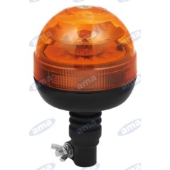 Girofaro LED 12-24V base flessibile attacco ad asta 209x127mm trattore agricolo | NewgardenParts.com