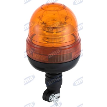 Girofaro LED 12-24V base flessibile imbuto 240x127mm trattore macchina agricola | NewgardenParts.com