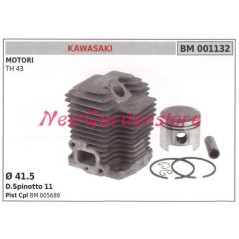 Cilindro pistone segmenti KAWASAKI motore decespugliatore TH 43 001132 | NewgardenParts.com