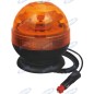 Girofaro LED 12-24V base magnetica 138x127mm trattore macchina agricola semovente