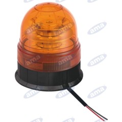 Girofaro LED 12-24V base piana 160x140mm trattore macchina agricola operatrice | NewgardenParts.com