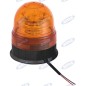 LED rotating beacon 12-24V flat base 160x140mm tractor agricultural machine