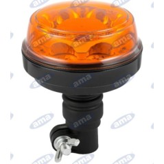 LED-Rundumleuchte flexible Basis h 152mm L 119mm selbstfahrende Landmaschine 12-24V | NewgardenParts.com