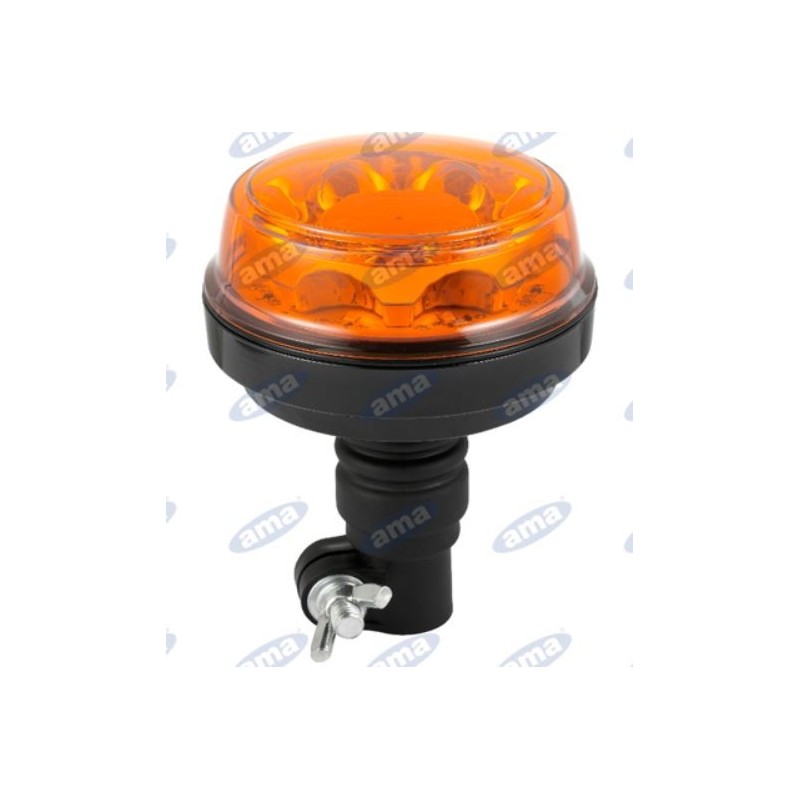 Girofaro led base flessibile h 152mm L 119mm macchina agricola semovente  12-24V