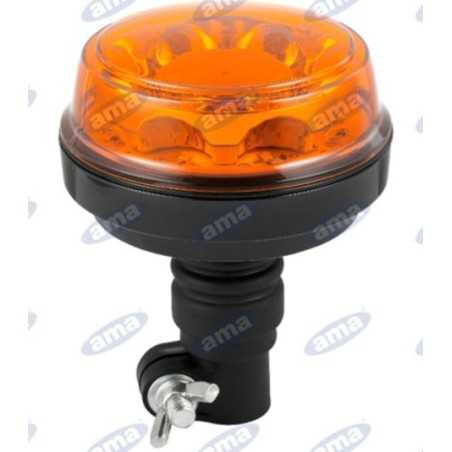 LED-Rundumleuchte flexible Basis h 152mm L 119mm selbstfahrende Landmaschine 12-24V | NewgardenParts.com