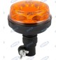 Girofaro led base flessibile h 152mm L 119mm macchina agricola semovente  12-24V