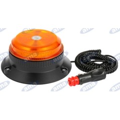 Girofaro led base magnetica h 70mm L 145mm macchina agricola semovente 12-30V | NewgardenParts.com