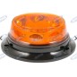 Girofaro led base piana h 61mm L 145mm macchina agricola semovente 12-24V 55401