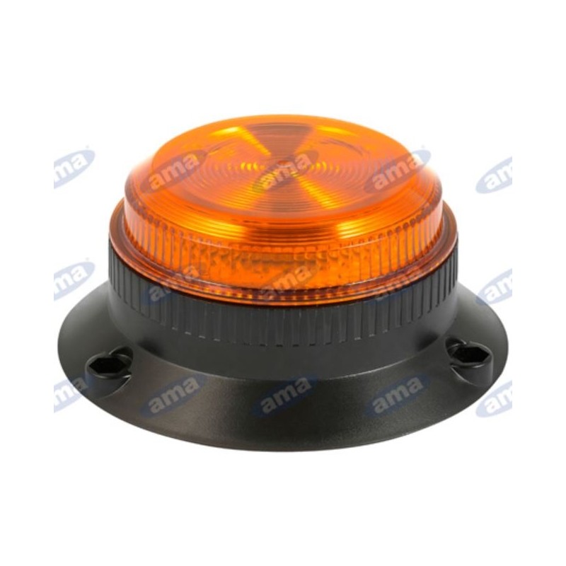 Girofaro led base piana h 62mm L 145mm macchina agricola semovente 12-30V 30 LED