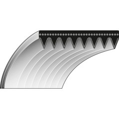 Cinghia compatibile taglia cemento HUSQVARNA K960 14,3 x 863,6 544908403