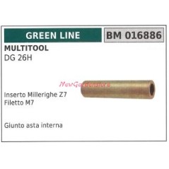 Acoplamiento de varilla GREENLINE multitool DG 26H 016886